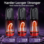App-Controlled Automatic Male Masturbator with Thrusting, Rotation, Suction & Licking Modes