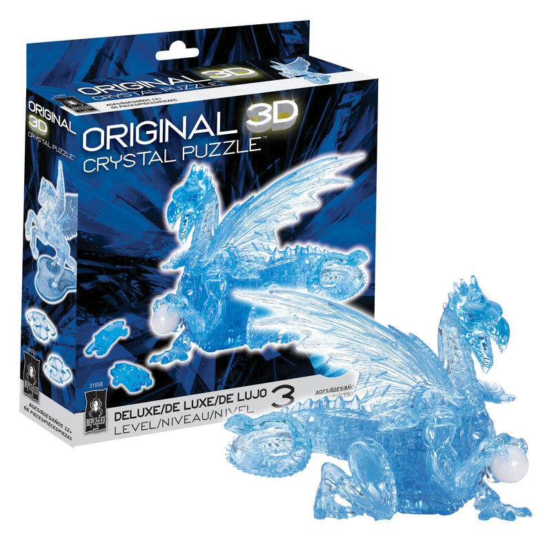 Dragon Deluxe Original 3D Crystal Puzzle, Ages 12 And Up