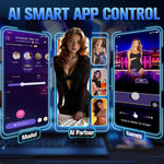 Male Masturbator Sex Toys For Men - Sucking Pocket Pussy Adult Toys With 10 Silent Vibrations & Heating & One-Click Burst Penis Pump, Smart Ai App Control Hands-Free Stroker Male Sex Toy