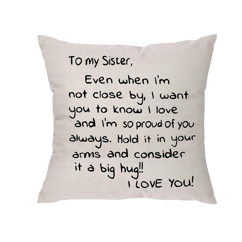Sisters Gift From Sister,Even When I'M Not Close By I Want You To Know I Love