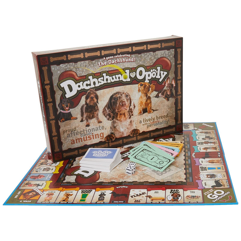 Late for the Sky Dachshund-opoly 15.38 x 10.63 x 2.06 inches