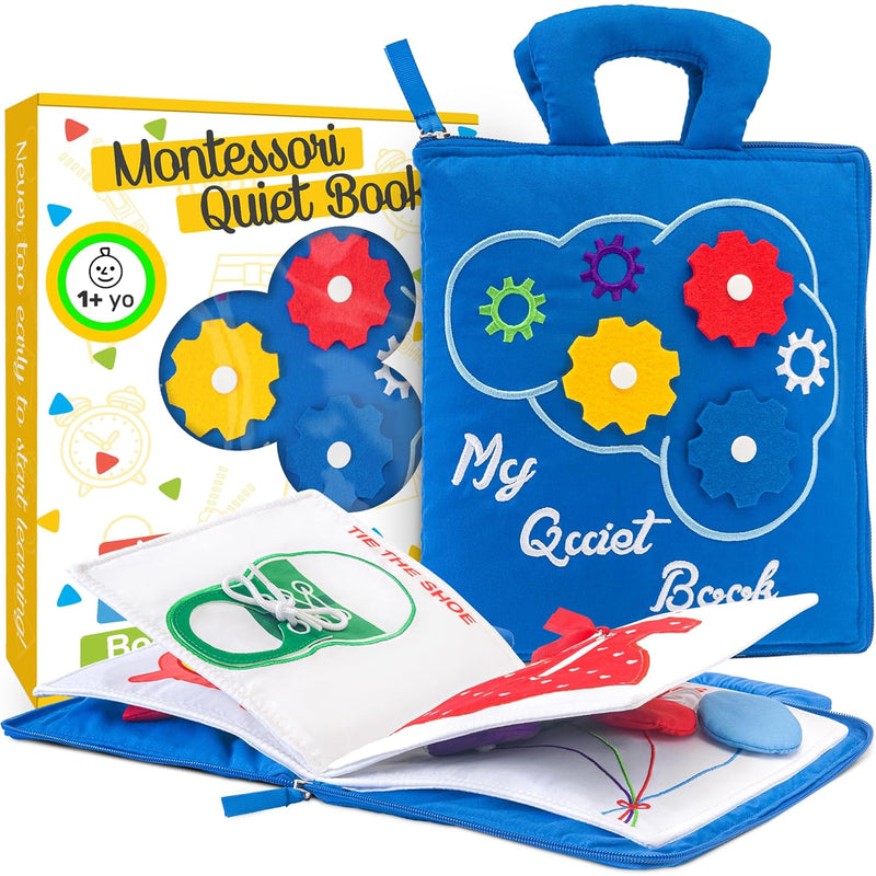 Toddler Busy Books For 1 Year Old Plane Toys For Toddlers 1 3, My Quiet Boo