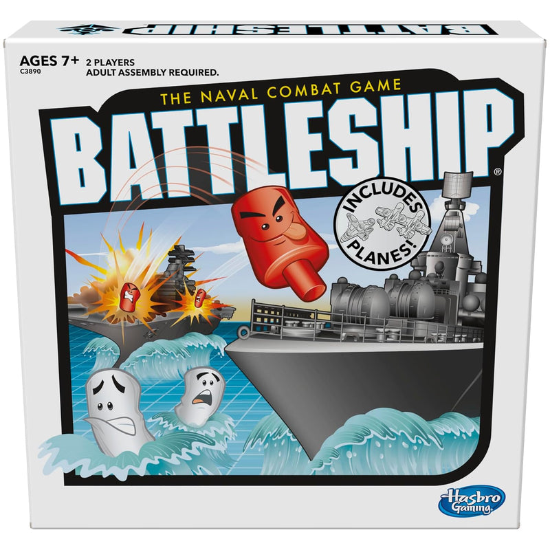 Battleship With Planes Strategy Board Game For Ages 7 And Up (Amazon Exclus