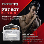 Perfectfit Brand Fat Boy Thin 5”, Penis Sheath, Sexual Enhancer, Soft, And Comfortable Penis Sleeve