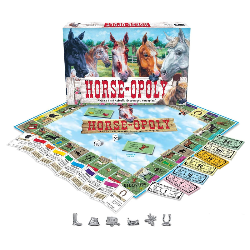 Late for the Sky Horse-Opoly Board Game by Late For The Sky