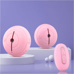 Nipple Vibrator & Clamps, 10 Vibration Modes, Silicone BDSM Toy for Couples