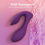 Clitoral & G-Spot Vibrator with 10 Vibration Modes, Remote Control for Couples.