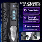 Automatic Male Masturbator with 7 Thrusting & Rotating Modes, Electric Pump