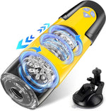 Automatic Male Masturbator with 7 Thrusting & Rotating Modes, Suction Base