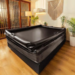 Inflatable Massage Bed Sheet with Rechargeable Pump for Queen Beds