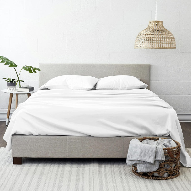 Tencel Bed Sheets King - 100% Eucalyptus Tencel Sheets Sets - All-Season Eucal