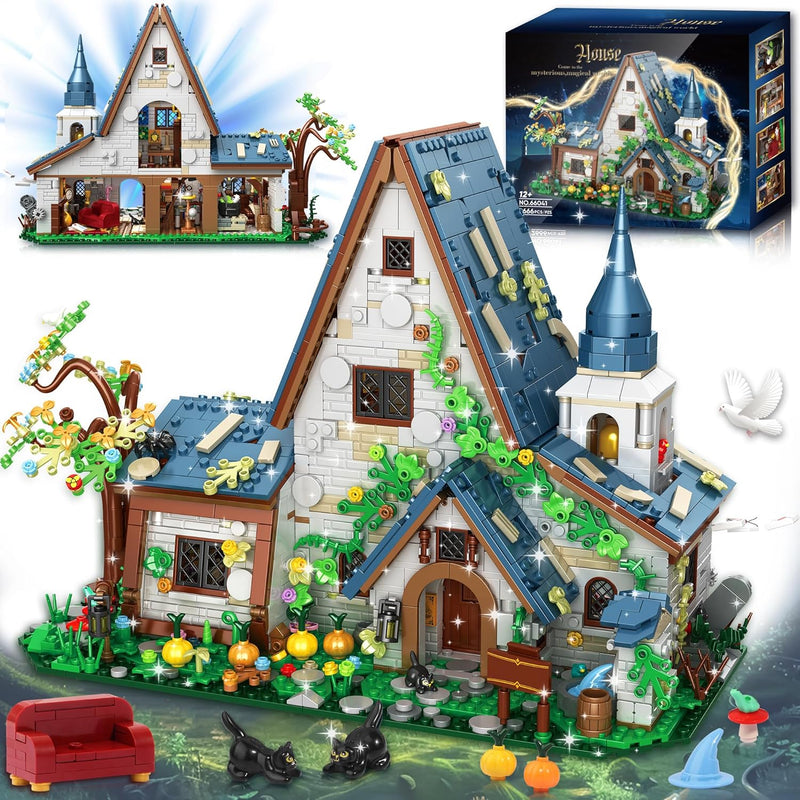 Magic Stone House Building Block Set For Girl 8 12, Creator Architecture Ho