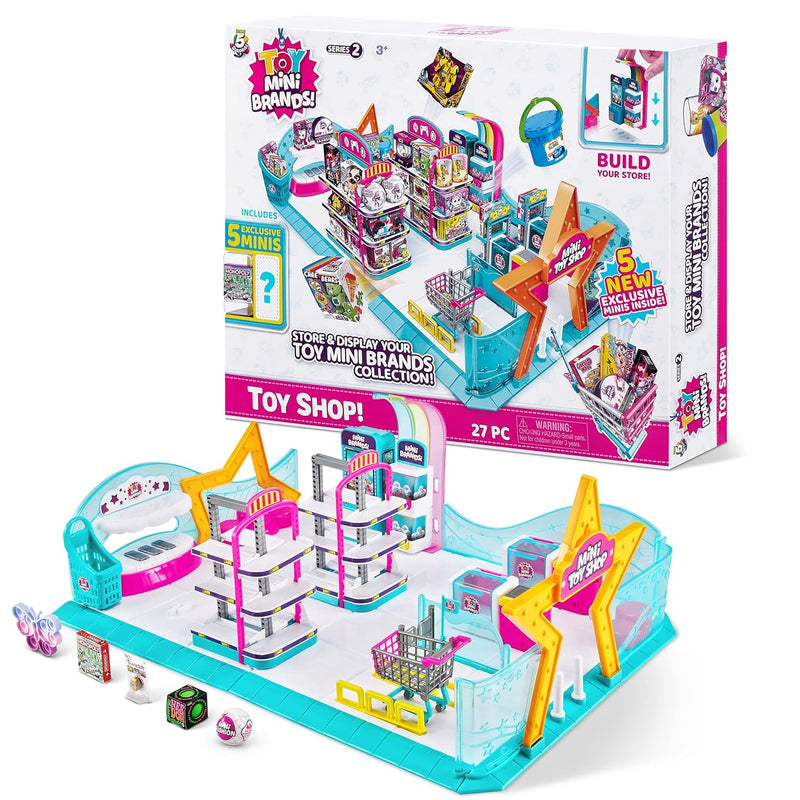 5 Surprise Toy Mini Toy Shop Playset By Zuru (Series 2) Exclusive And Myste
