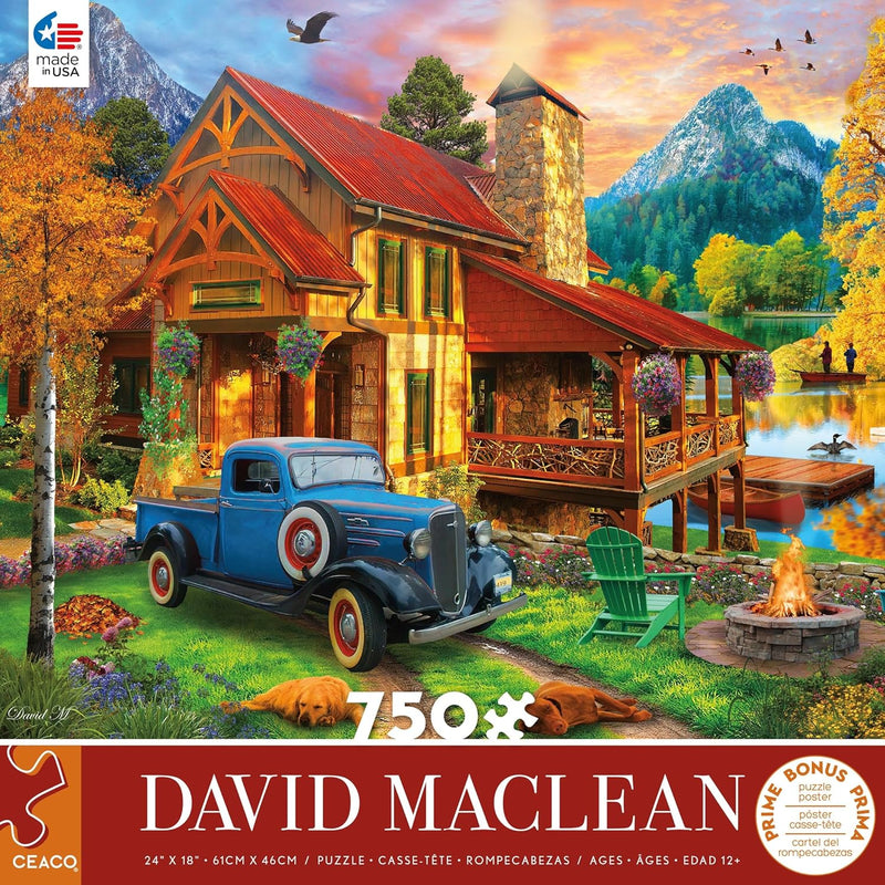 Ceaco - David Maclean - The Getaway - 750 Piece Jigsaw Puzzle