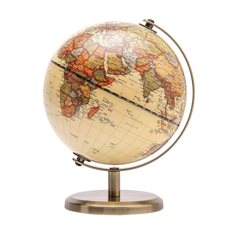 Antique Globe Dia 5.5 Inch / 14Cm Educational/Geographic/Modern Desktop Dec