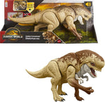 Jurassic World Rebirth Distortus Rex Action Figure with Rumble & Rampage Features