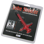 Red Lube Shooter Kit with Disposable Applicator Tips and Plunger