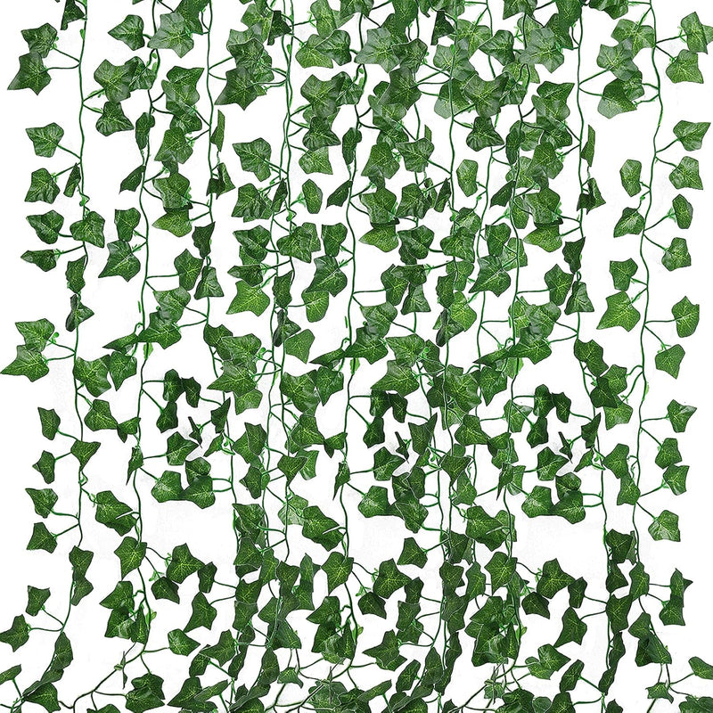 86 Ft Artificial Ivy Fake Greenery Leaf Garland Plants Vine Foliage Flowers Ha