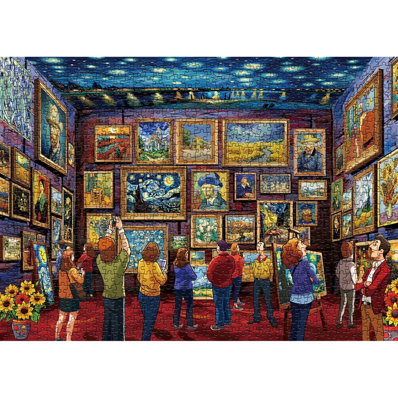 Van Gogh Puzzle 1000 Piece Puzzles For Adults, Art Painting Jigsaw Puzzles