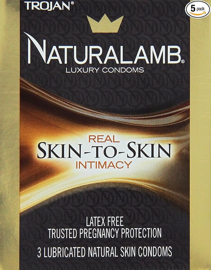 Special Pack of 5 Condoms, Lubricated & Reliable Protection, 3-Count Each