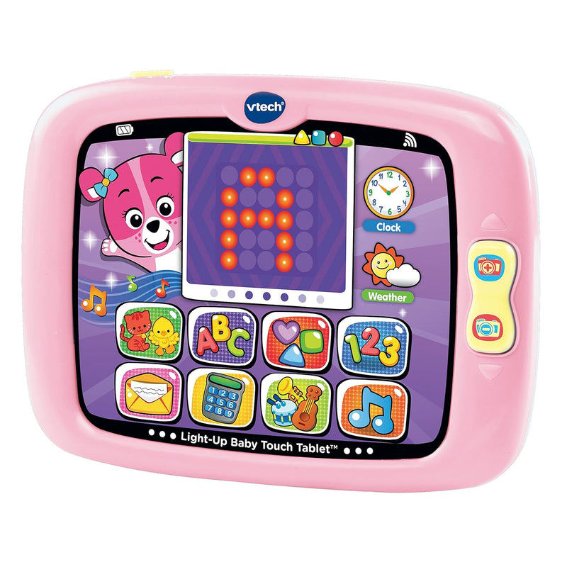 VTech Light-Up Baby Touch Tablet, Pink