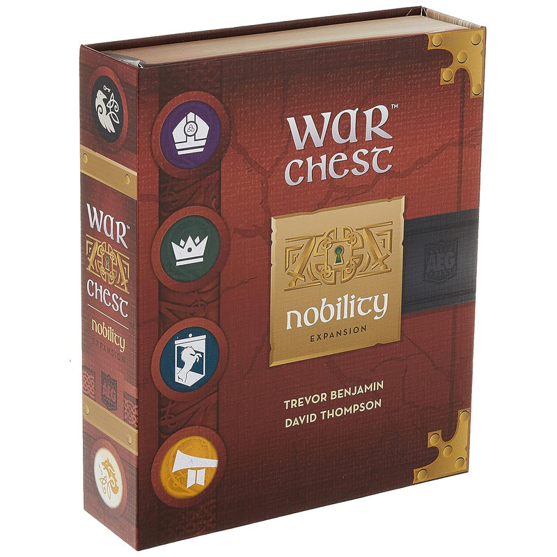 War Chest Nobility Expansion Strategy Board Game, Chess Like Challenge, Abstra