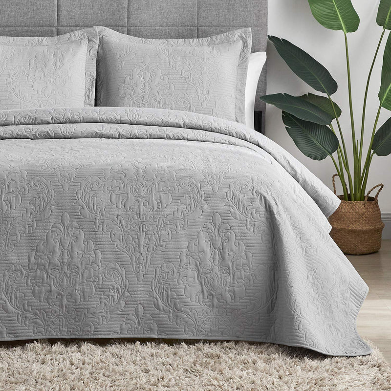 Quilt Set Ultrasonic Lightweight Bed Decor Coverlet Set Comforter Bedding Cove