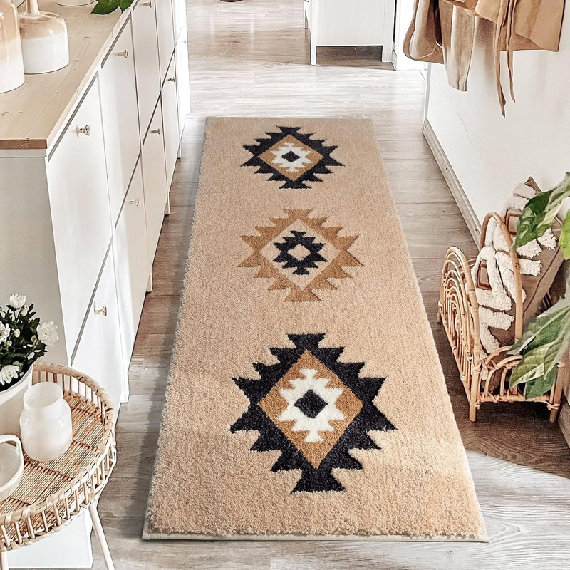 Boho Bathroom Rug Runner 24X60 Long Bath Mat For Bathroom Bedroom Hallway Kitc