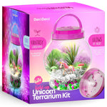 Light-Up Unicorn Terrarium Kit for Kids - Unicorn Terrarium Kit - Kid Birthday Party Gift