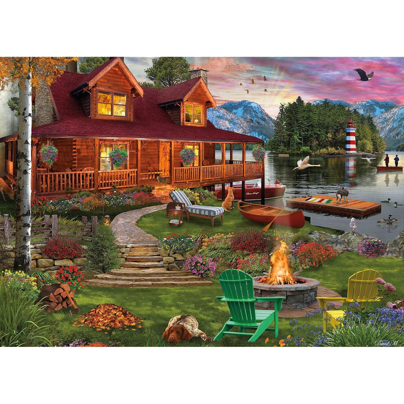 Ceaco - David MacLean - Cottage Retreat - 1000 Piece Jigsaw Puzzle