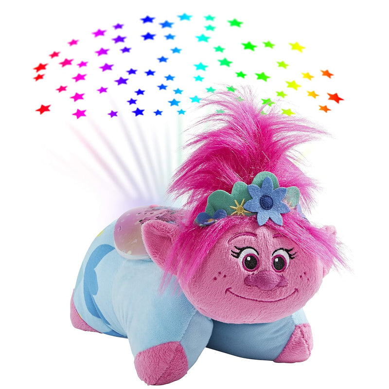 Pillow Pets DreamWorks Poppy Sleeptime Lite 11" – Trolls World Tour Stuffed