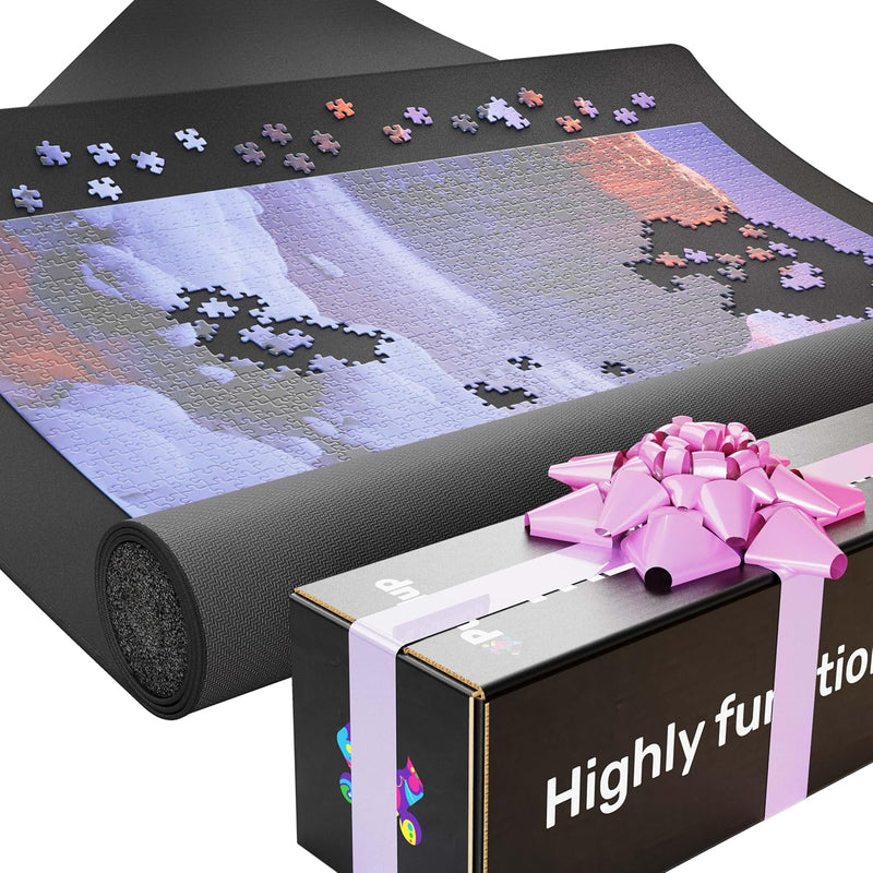Puzzle Mat Roll Up 3000 Pieces 37 X 59 Inches Portable Non Slip Jigsaw Puzz