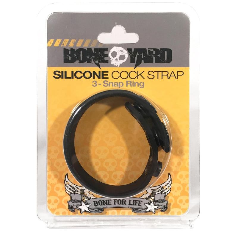 Boneyard Cock Strap Black