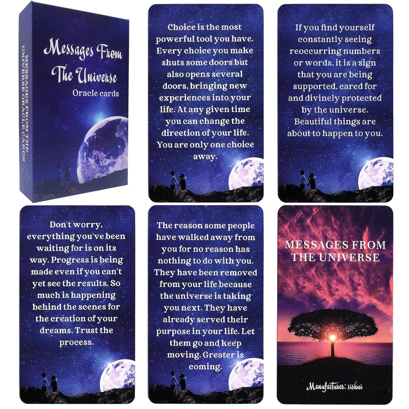 Messages From The Universe Oracle Cards, Love, Finance, Career, Spiritual A