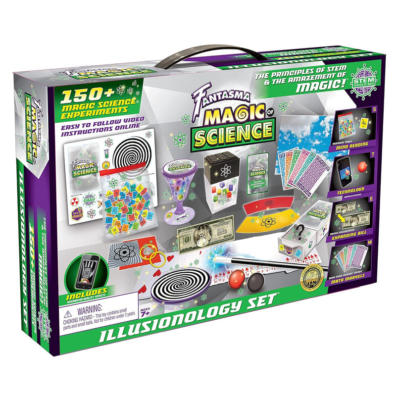 Magic Of Science Illusionology Stem Based Magic Set Over 150 Science Experimen