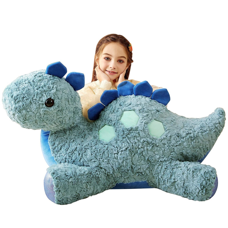 Giant Stegosaurus Stuffed Animal Plush Soft Toy,30" Large Dinosaur Toys Jum