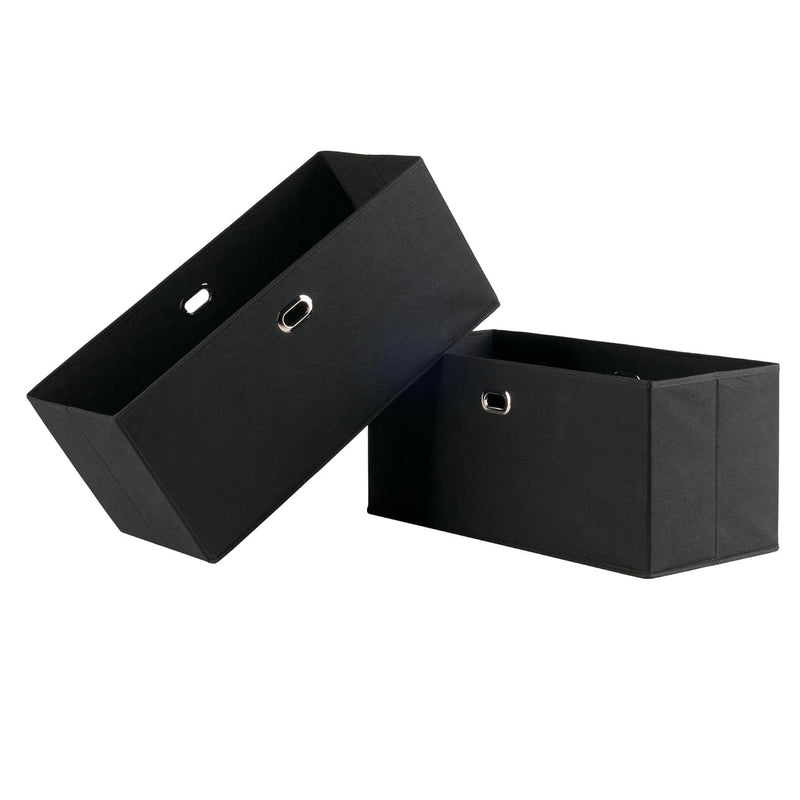 Torino Storage/Organization, Black 23.03"W X 10.24"H X 10.24"D