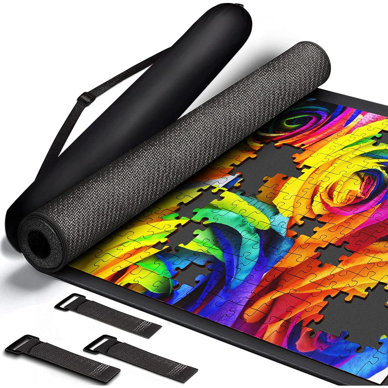 Puzzle Mat Puzzle Mat Roll Up, Large Roll Up Puzzle Mat 46”X26”, Portable P