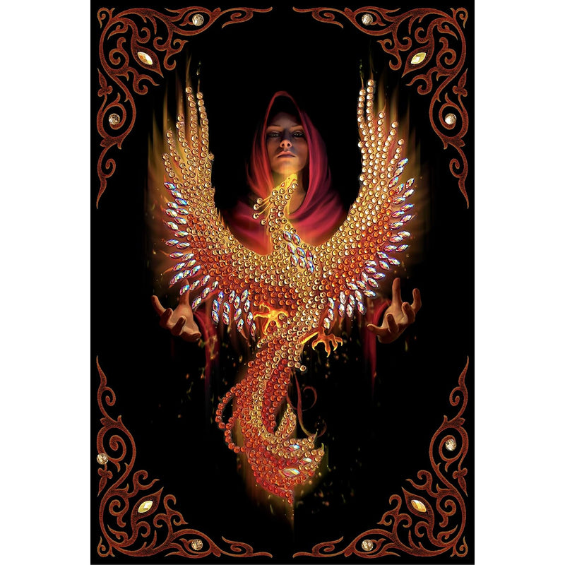 Phoenix Diamond Painting Notebook Kit for Adults & Kids Ages 8+