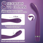 G-Spot Vibrator with 10 Modes, Finger Bullet for Clitoral, Anal & Nipple Stimulation