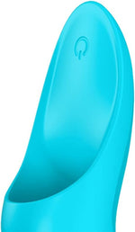 Light Blue Finger Vibrator – Clitoral Stimulator for Women & Intimate Pleasure