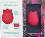 Rose Clitoral Vibrator for Women – Waterproof, Body-Safe Silicone, 10 Pulsing Modes