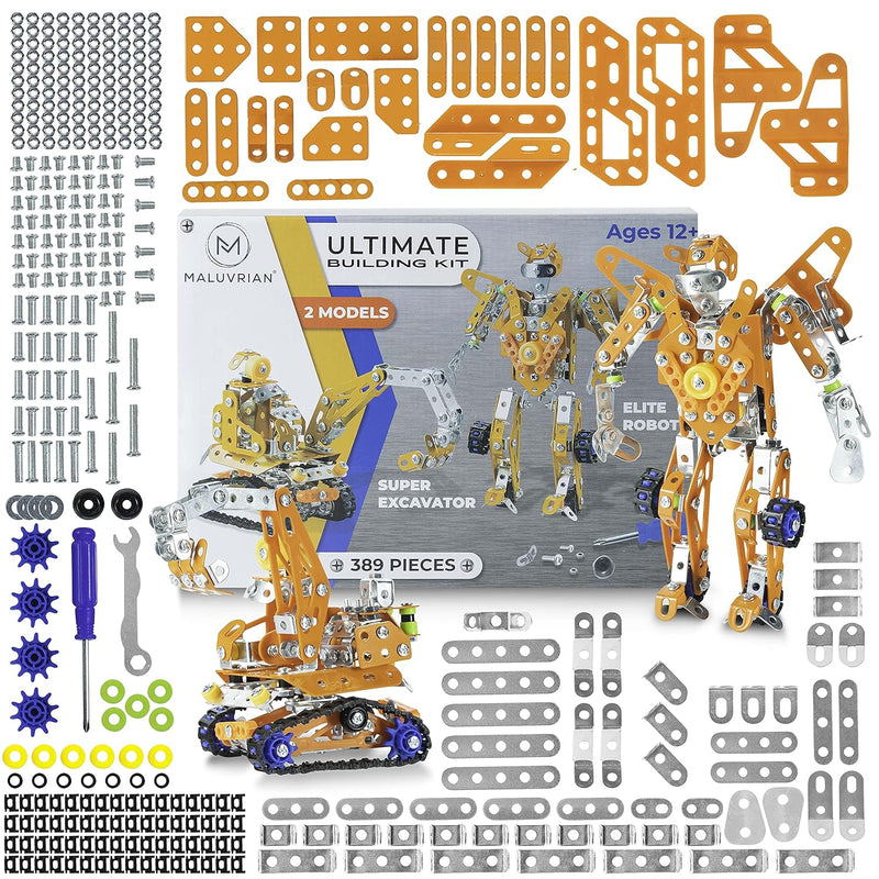Erector Set For Boys & Girls Metal Model Kits For Adults Teens And Advanced