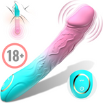 Realistic 8" Vibrator for Women – 10 Vibration Modes, G-Spot & Clitoral Stimulator
