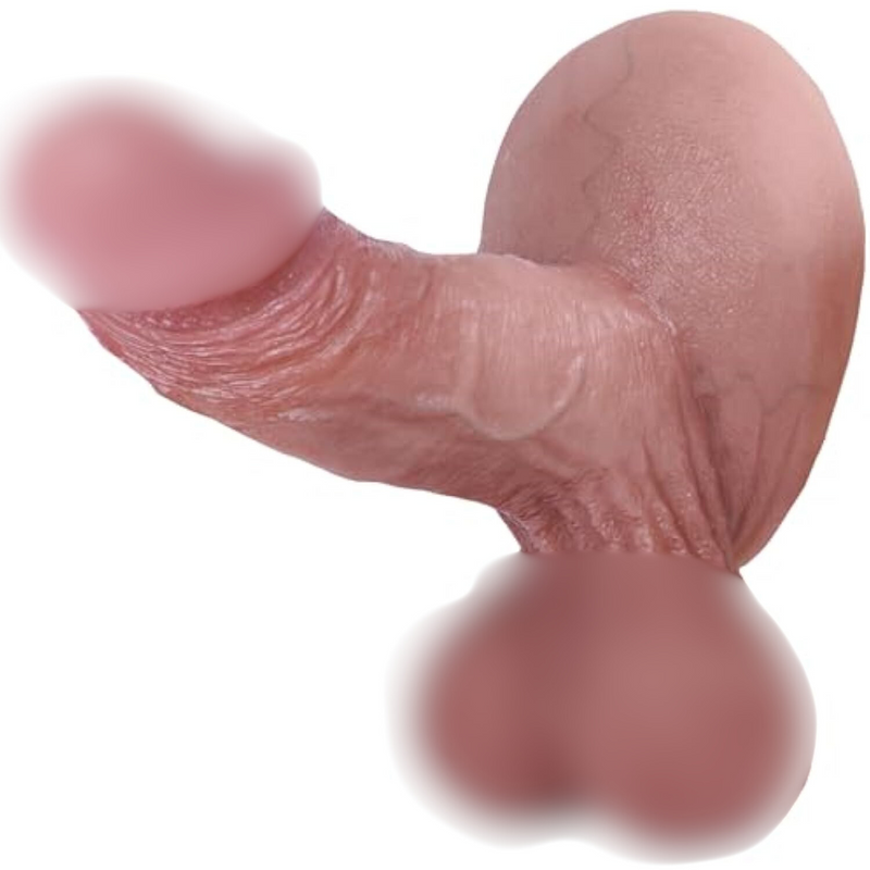 7.87 Inch Huge Fat Dildo With Powerful Suction Cup, Realistic Giant Silicone Dildo For Anal And G-Spot Stimulation, Hands-Free Adult Sex Toy