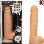 Squirting Vibrating Dildo with Suction Cup – Ivory, Realistic Design for Pleasure