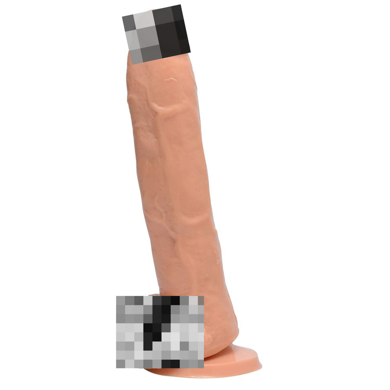 Vibrating Vincent Dildo With Suction Cup, 11 Inch