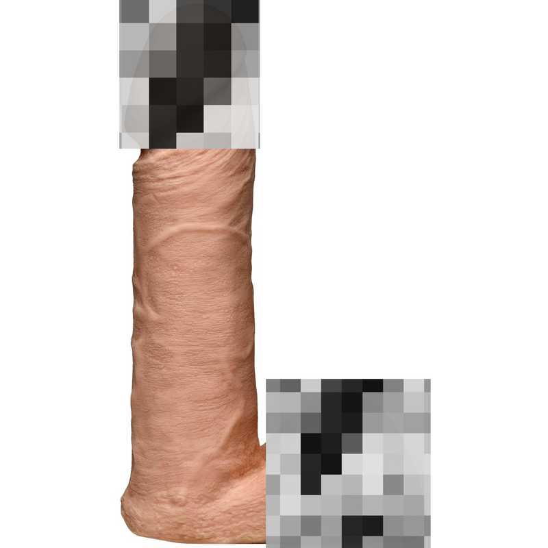 Vac-U-Lock - 6 Inch Realistic Ultraskyn Dildo - F-Machine And Vac-U-Lock Harness Compatible Dildo - For Adults Only, Vanilla