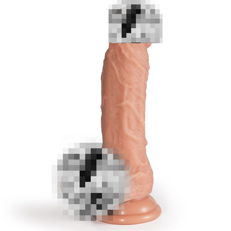 Realistic Soft Silicone Dildo, 7.5 Inch Beginner Dildo Small With Suction Cup For G Spot Anal Play, Anal Toys Lifelike Penis Dildo Compatible With Strap-On Harness, Sex Toy For Women Men Gays