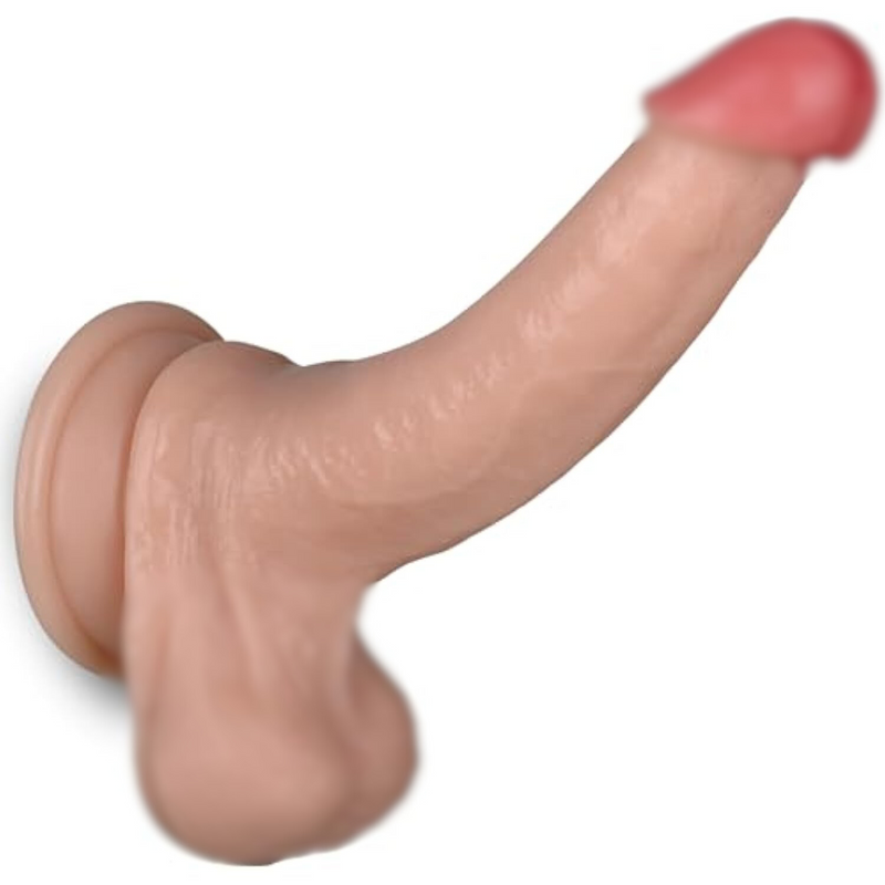 7.8 Inch Realistic Dildo, Anal Dildo Body-Safe Material With Strong Suction Cup Realistic Penis For G-Spot Stimulation Dildos Anal Sex Toys For Women And Couple